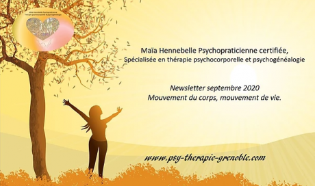 HENNEBELLE Maïa Psychothérapie Grenoble : les bienfaits du mouvement en thérapie psychocorporelle Grenoble
