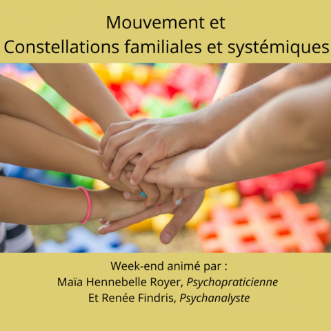 Stage constellations systémiques et familiales et approche thérapeutique par le mouvement à Grenoble 